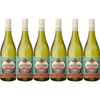 Een afbeelding van Les Dauphins Reserve côtes du rhône blanc 6 flessen