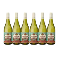 Les Dauphins Reserve côtes du rhône blanc 6 flessen