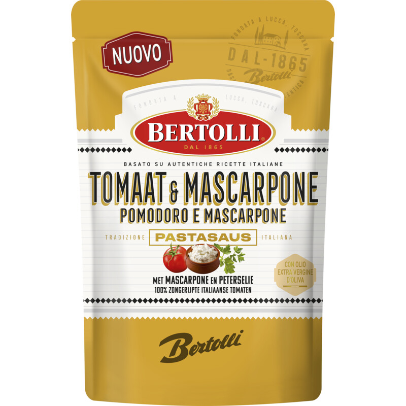 Een afbeelding van Bertolli Pastasaus tomaat & mascarpone