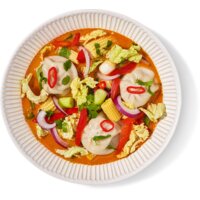 Een afbeelding van AH Stoomsoep rode curry