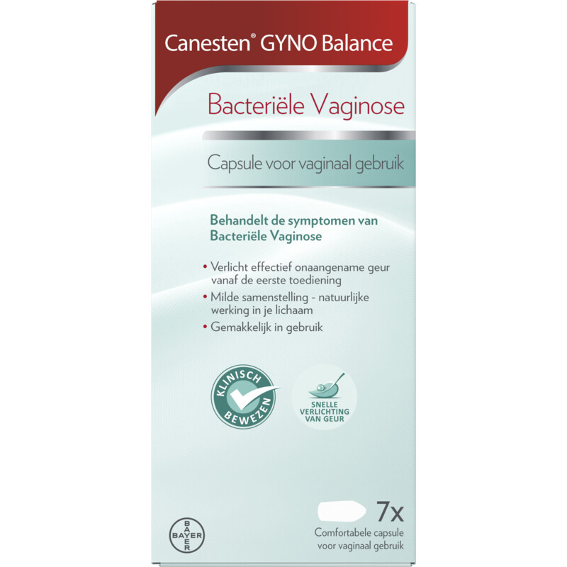 Canesten Gyno balance bacteriële vaginose