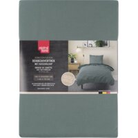 Tutti Mistral Home Dekbedovertrek uni green 140x200cm