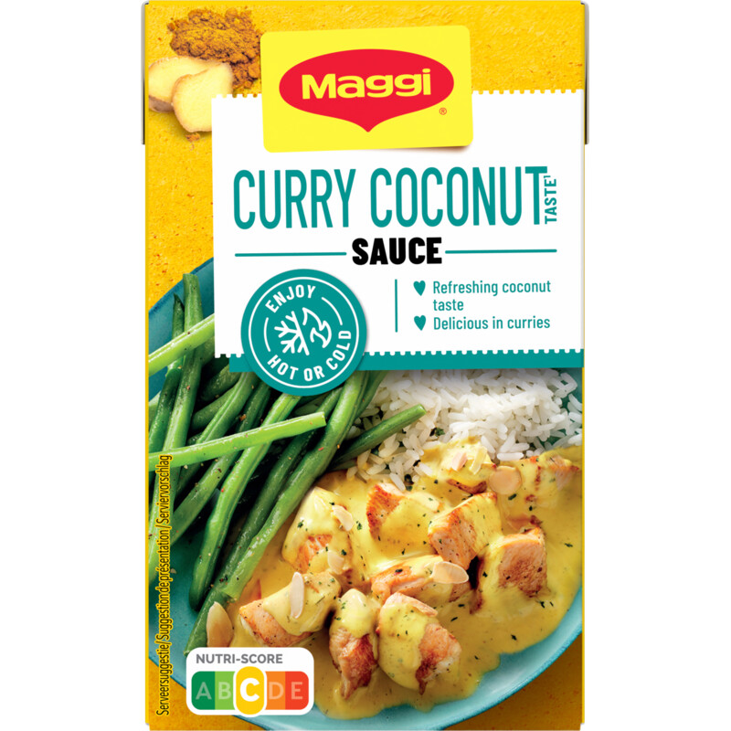 Een afbeelding van Maggi Curry kokossaus