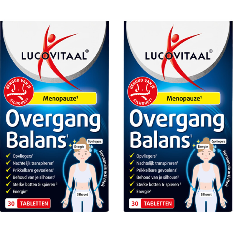 Een afbeelding van Lucovitaal Overgang balans tabletten 2-pack