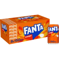 Fanta Orange mini 8-pack
