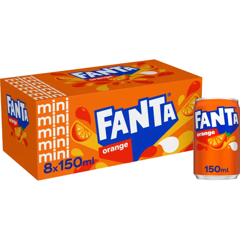 Fanta Orange mini 8-pack