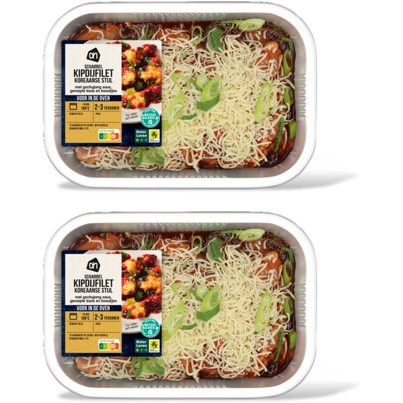 AH Ovenschotel scharrelkip Koreaan stl 2pk