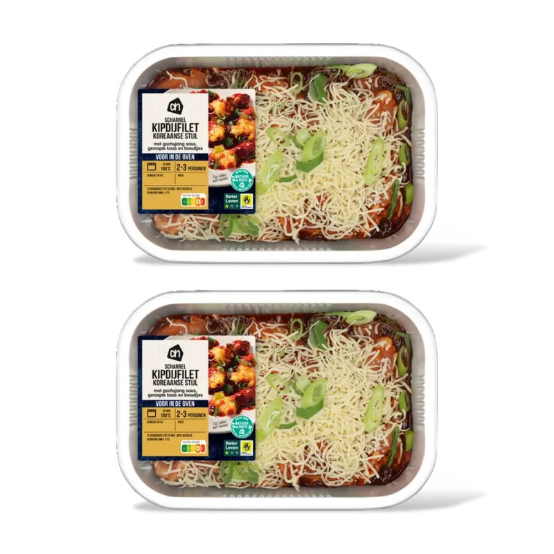 AH Ovenschotel scharrelkip Koreaan stl 2pk