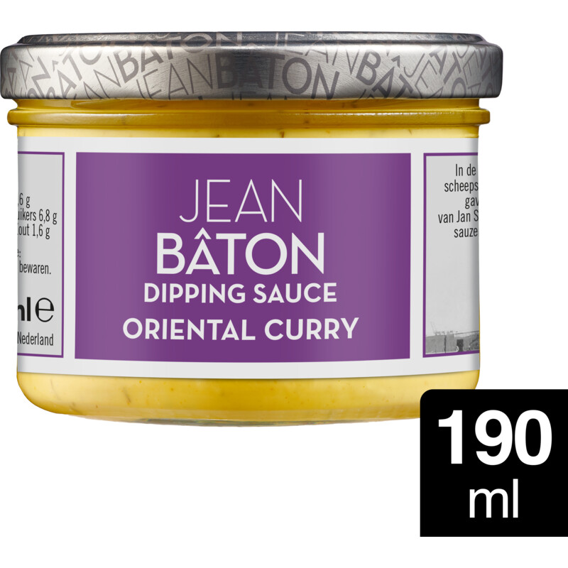 Een afbeelding van Jean Bâton Dipping sauce oriental curry