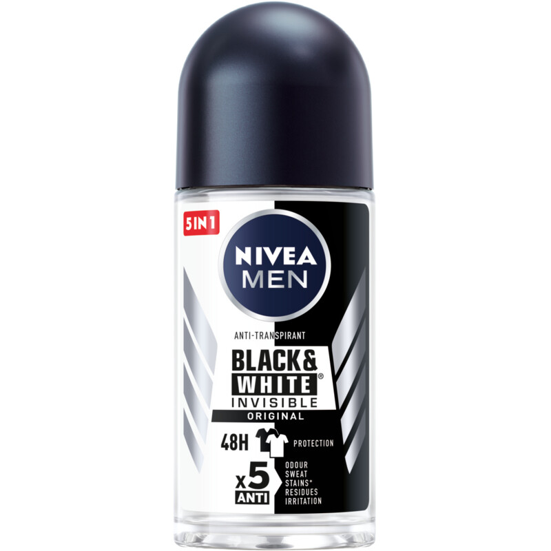 Een afbeelding van NIVEA Men black & white deodorant roller