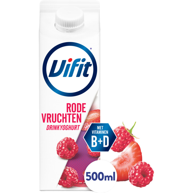 Een afbeelding van Vifit Drinkyoghurt rode vruchten