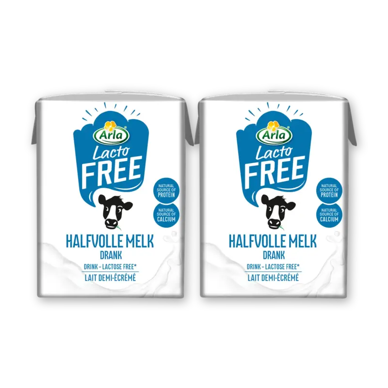 Lactofree houdbare halfvolle melk 2-pack