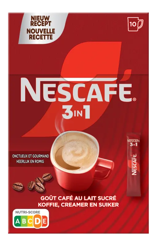 Nescafé 3in1 smooth & rich oploskoffie