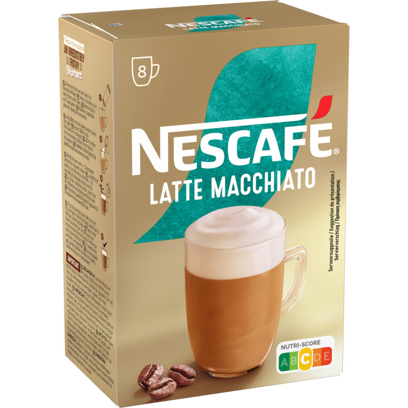 Een afbeelding van Nescafé Latte macchiato oploskoffie