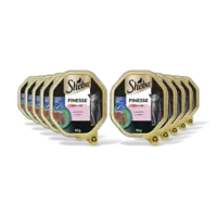 Sheba Finesse mousse-zachte pate zalm 10-pack