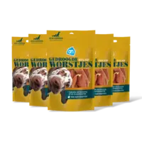 AH Gedroogde worstjes voor honden kip 5pk