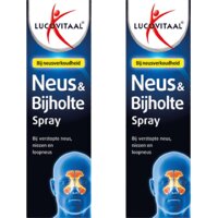 Een afbeelding van Lucovitaal Neus & bijholte spray 2-pack