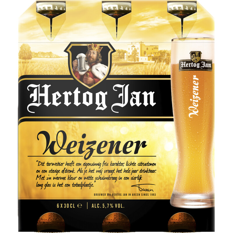 Een afbeelding van Hertog Jan Weizener 6-pack