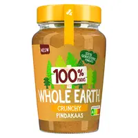 Whole earth Crunchy 100% pindakaas