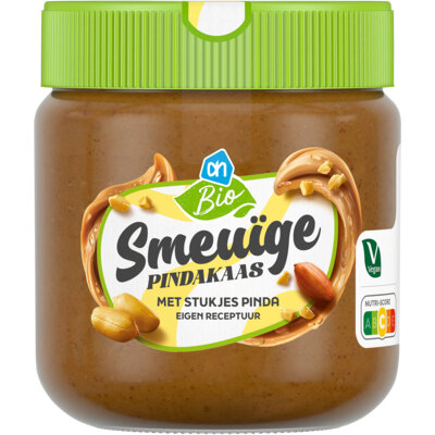 pdp-image-AH Biologisch Smeuïge pindakaas met stukjes pinda