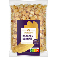 Een afbeelding van AH Excellent Popcorn karamel