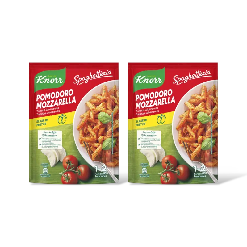Knorr Spaghetteria pomodoro mozzarella 2-pack