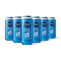 NIVEA Men strong power shampoo 6-pack