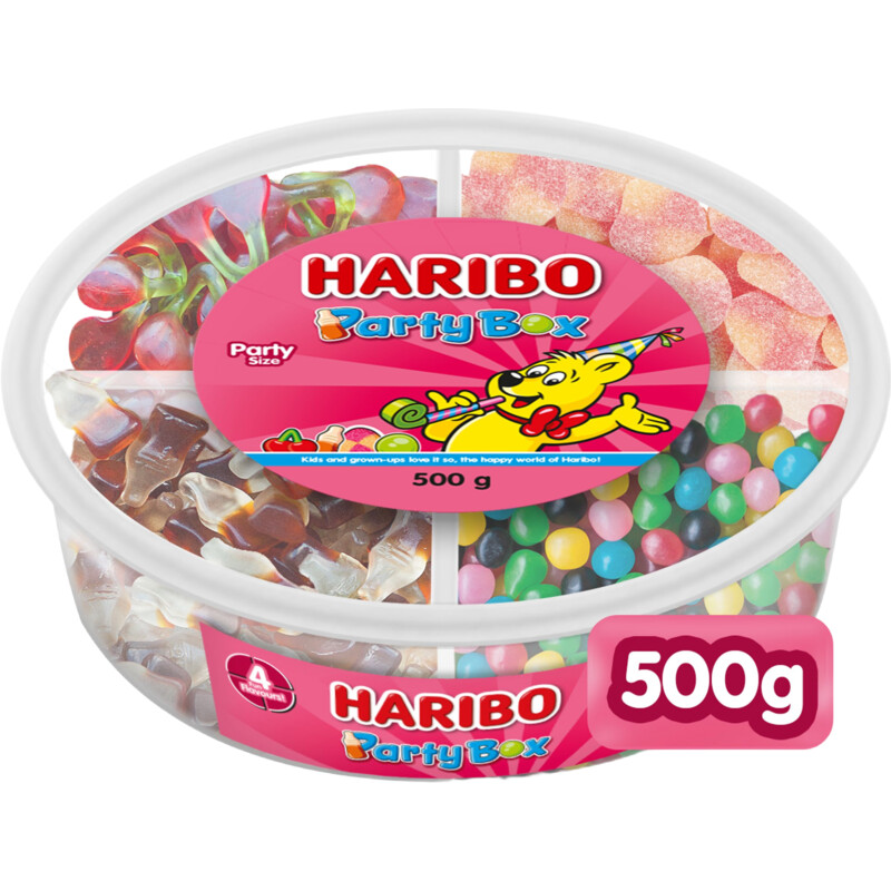 Een afbeelding van Haribo Party Box