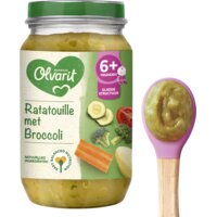 Een afbeelding van Olvarit Ratatouille met broccoli 6m+