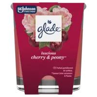 Glade Geurglas cherry and peony raapzaadwas