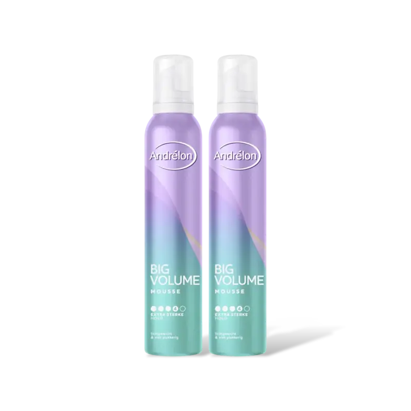 Andrélon Verrassend volume haarmousse 2-pack