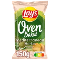 Lay's Oven baked mediterranean herbs