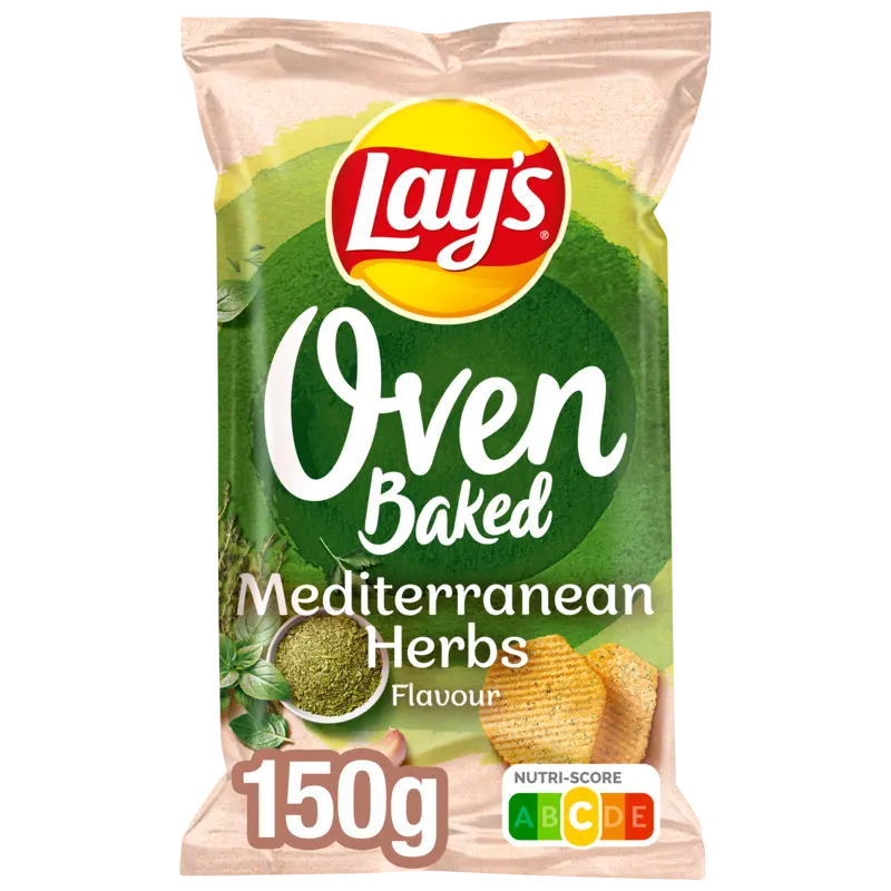Lay's Oven baked mediterranean herbs