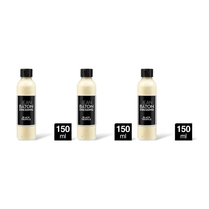 Jean Bâton Dressing black truffle 3-pack