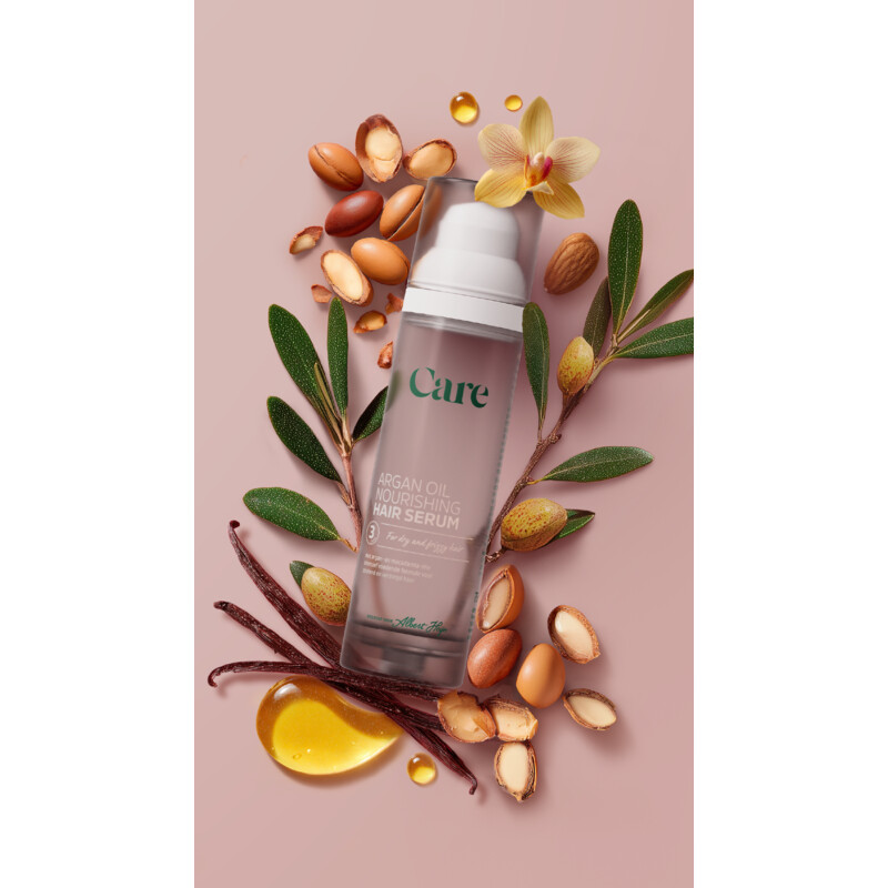 Een afbeelding van Care Argan oil nourishing hair serum