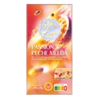 Delicata Reep passion pêche melba witte chocolade