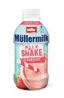Müller Müllermilk milkshake aardbeismaak