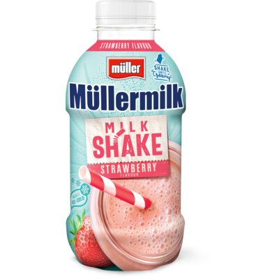 pdp-image-Müller Müllermilk milkshake aardbeismaak