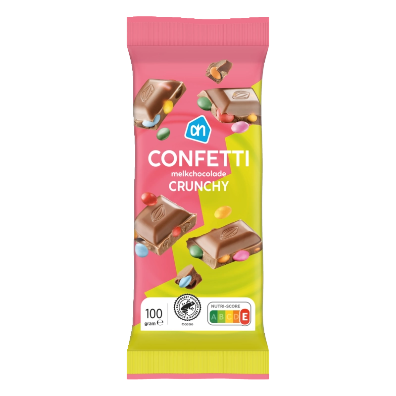 Confetti mix melkchocolade