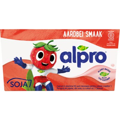 pdp-image-Alpro Soja yoghurt aardbei kids 4-pack