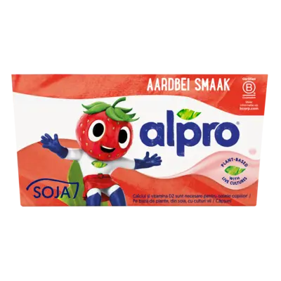 pdp-image-Alpro Soja yoghurt aardbei kids 4-pack