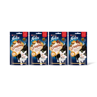 pdp-image-Felix Crispies rund & kipsmaak kattensnack 4pk