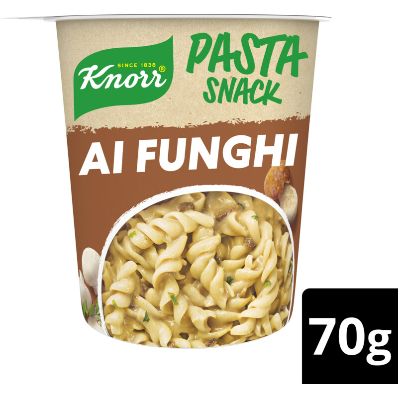 Een afbeelding van Knorr Instant Snack Funghi bel