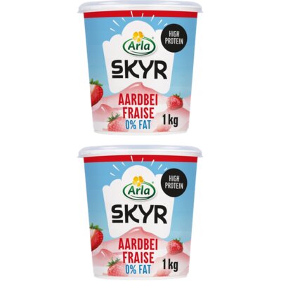 pdp-image-Arla Skyr aardbei yoghurt 0% fat XL 2-pack
