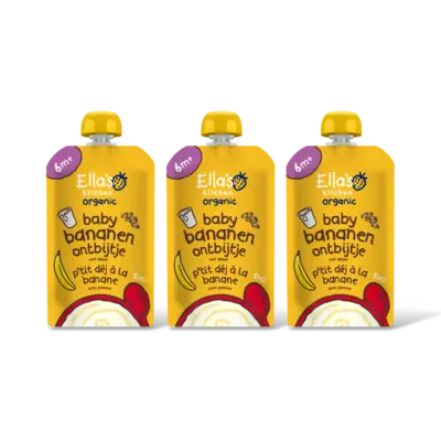 pdp-image-Ella's kitchen Baby bananen ontbijtje 6m+ bio 3-pack