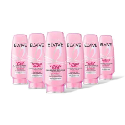 pdp-image-L'Oréal Paris Elvive Glycolic gloss conditioner 6-pack