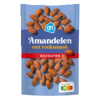 AH Amandelen met rooksmaak gezouten