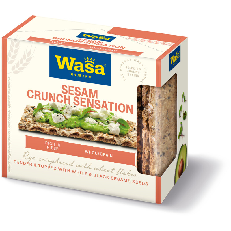 Een afbeelding van Wasa Sesam Crunch Sensation
