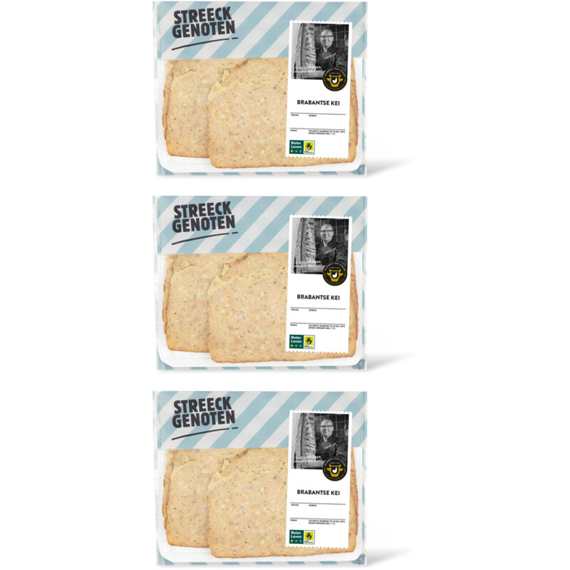 Streeckgenoten Brabantse kei 3-pack