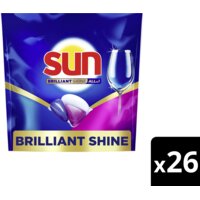 Een afbeelding van Sun Brilliant shine all-in-1 vaatwascapsules